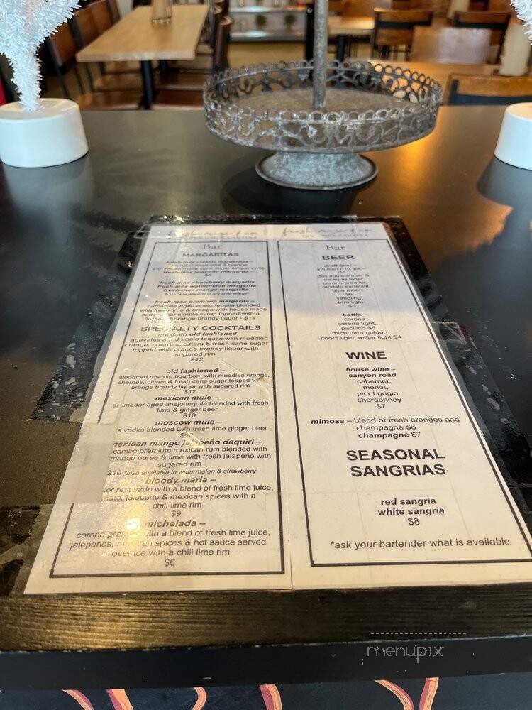 Fresh Mex & Company - Jacksonville, FL menu_pic