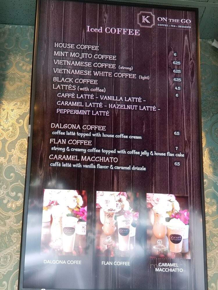 K On the Go - Union City, CA menu_pic