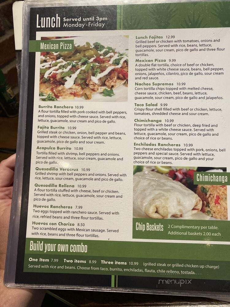 Senor Tequila Mexican Grill - Wesley Chapel, FL menu_pic