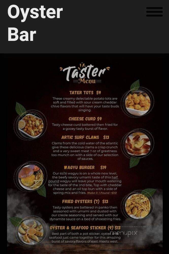 Oyster Bar Sacramento - Sacramento, CA menu_pic