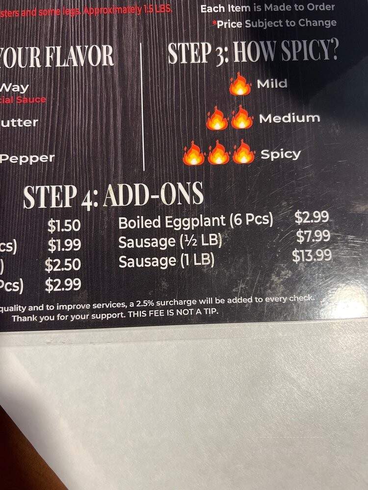 Cajun Ni Kuya - Northridge, CA menu_pic