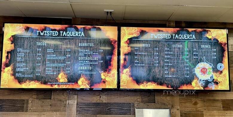 Twisted Taqueria - Chicago, IL menu_pic