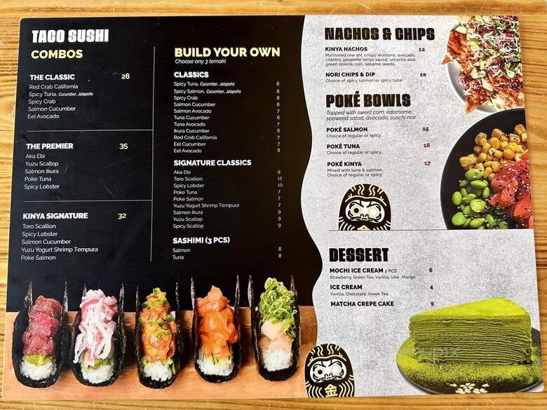 Kinya Ramen & Bar - Hicksville, NY menu_pic