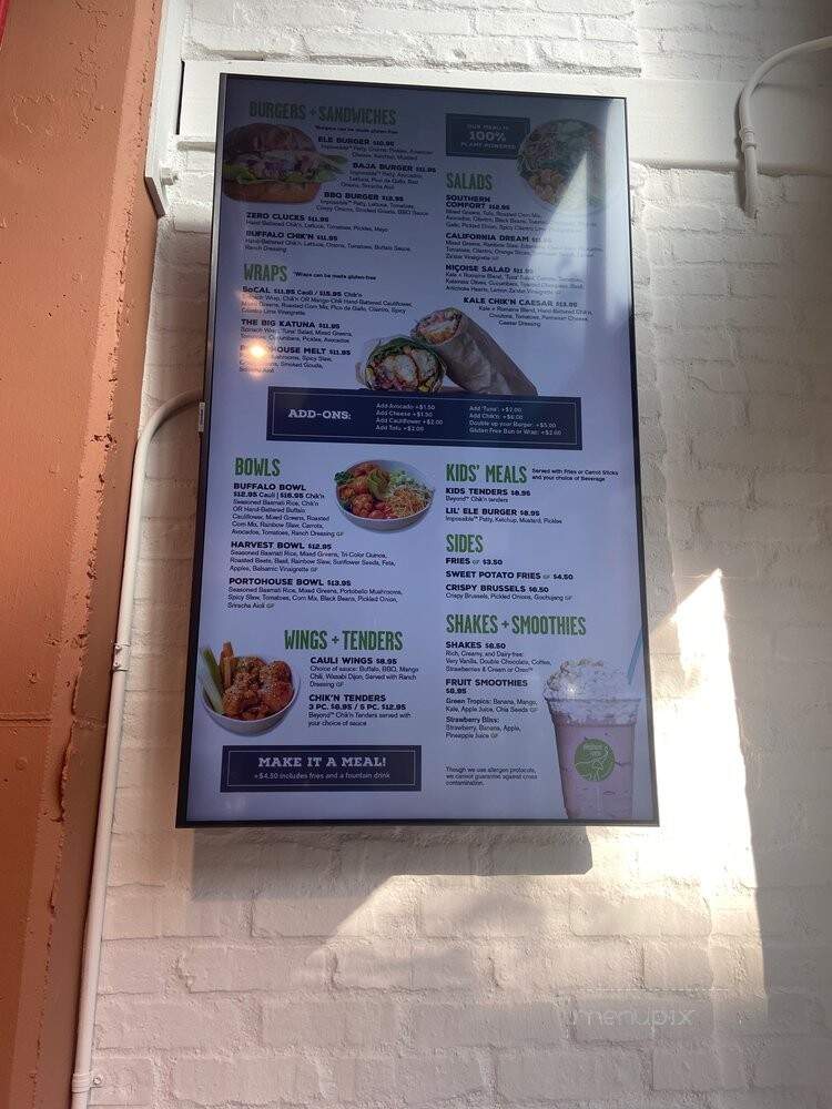 Elephant + Vine - Chicago, IL menu_pic