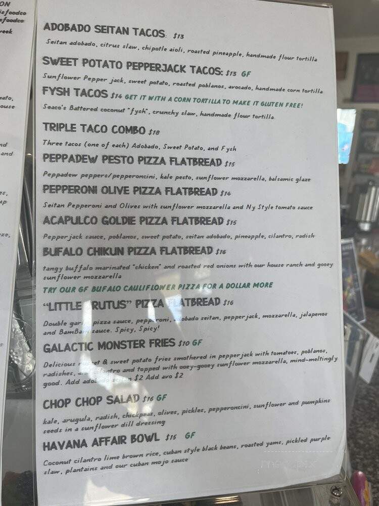 Eris Food - Oceanside, CA menu_pic