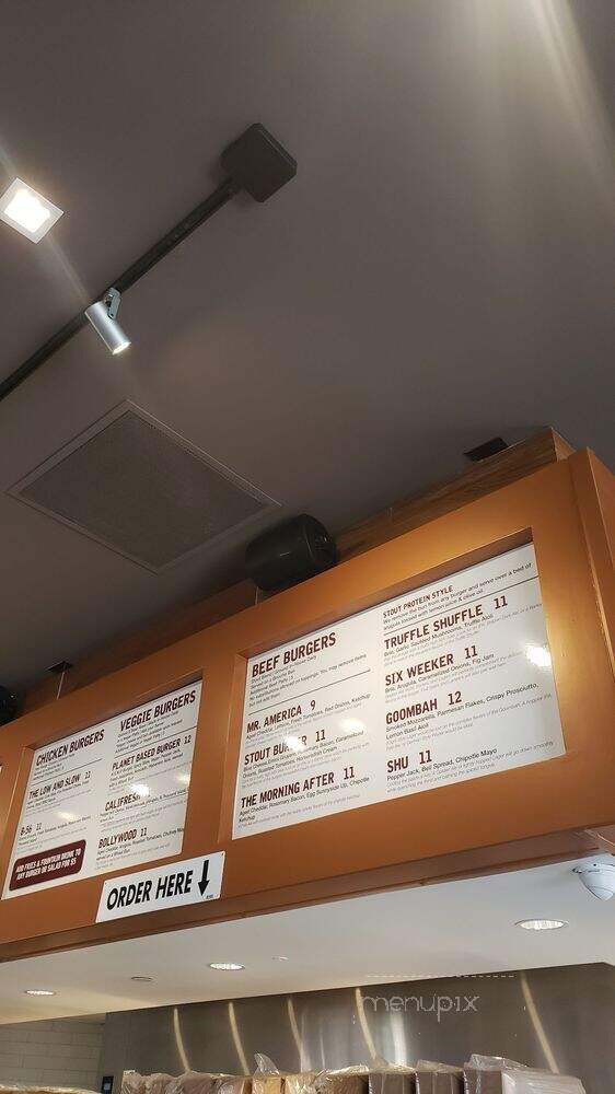 Stout Burgers & Beers - Los Angeles, CA menu_pic