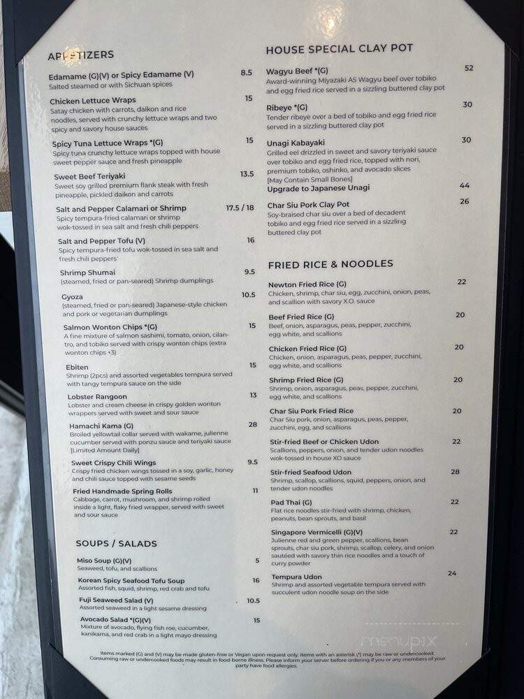 Fuji at Newton - Newton, MA menu_pic