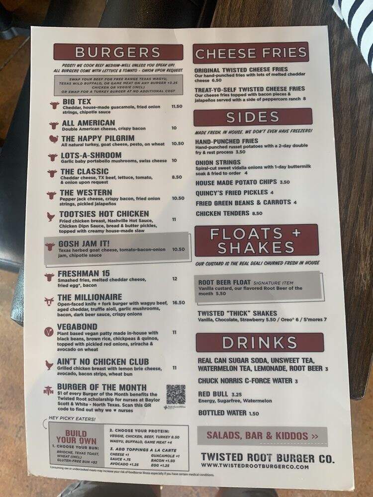 Twisted Root Burger - Abilene, TX