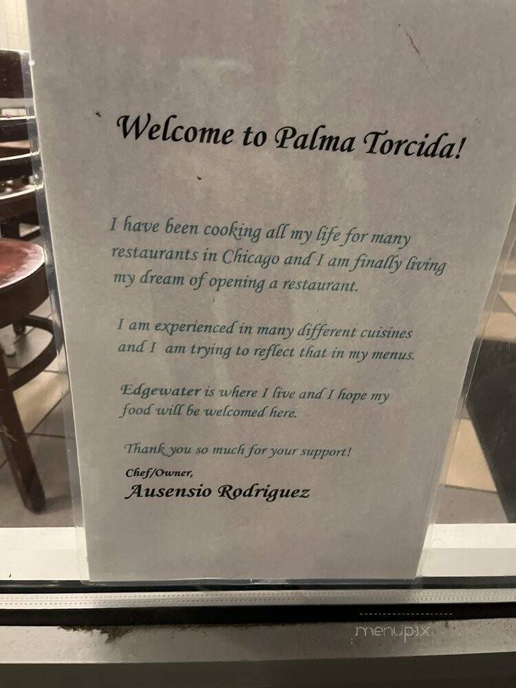 Palma Torcida - Chicago, IL menu_pic