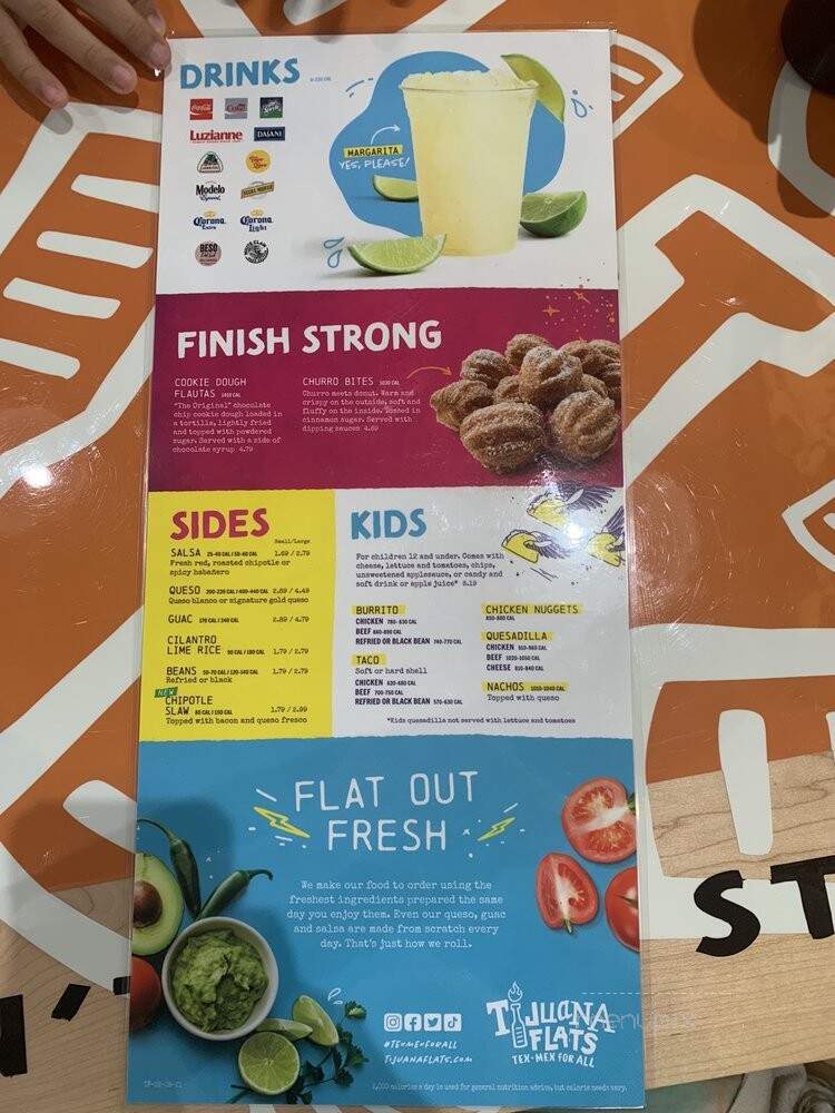 Tijuana Flats - Orlando, FL menu_pic