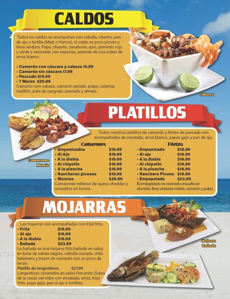 El Parranda Sport Bar & Grill - Stockton, CA menu_pic