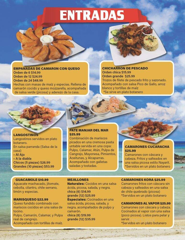 El Parranda Sport Bar & Grill - Stockton, CA menu_pic