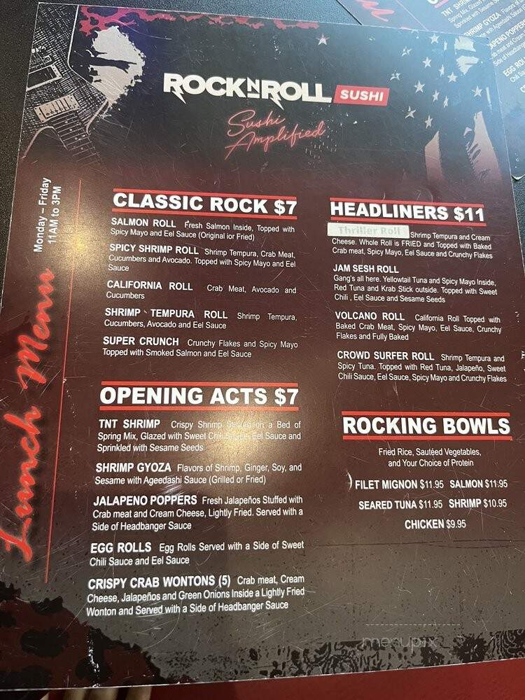 Rock n Roll Sushi - Cypress, TX