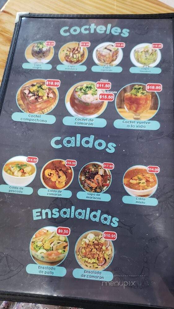 El Viejon Seafood Restaurant - Grand Prairie, TX menu_pic