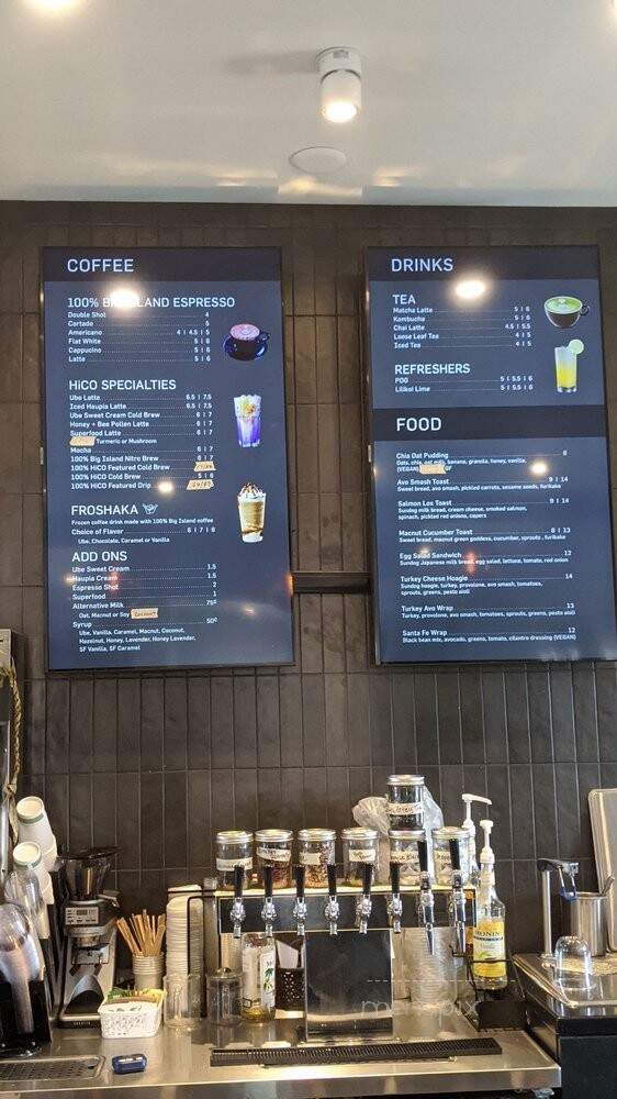 HiCO - Kealakekua, HI menu_pic