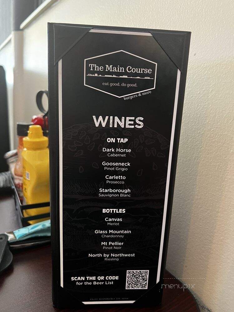 The Main Course - Manchester, CT menu_pic