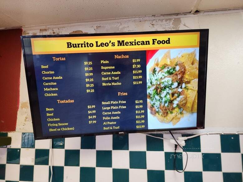 Burrito Leo's Mexican Food - San Diego, CA