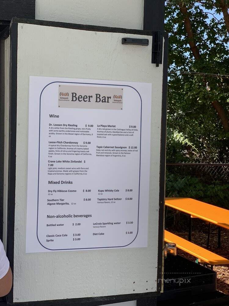 Steinspark Biergarten & Food Court - Portage, MI menu_pic