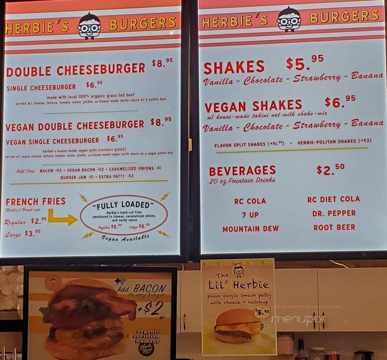Herbie's Burgers - Latham, NY menu_pic