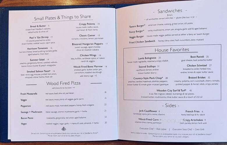 Wooden City Chattanooga - Chattanooga, TN menu_pic