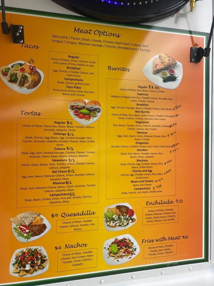 Oregonian21 - Hillsboro, OR menu_pic