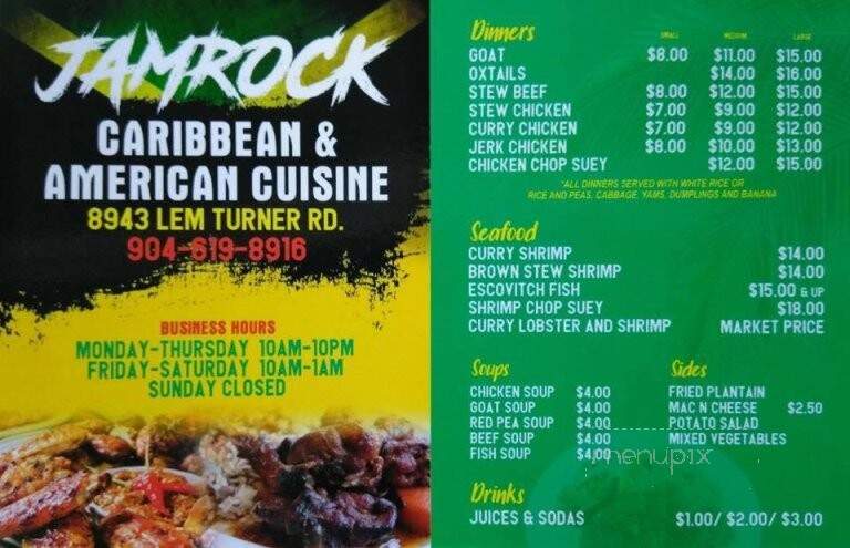 Jamrock Caribbean American Cuisine - Jacksonville, FL