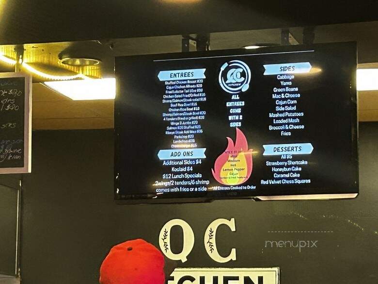 QC Kitchen - Nashville, TN menu_pic
