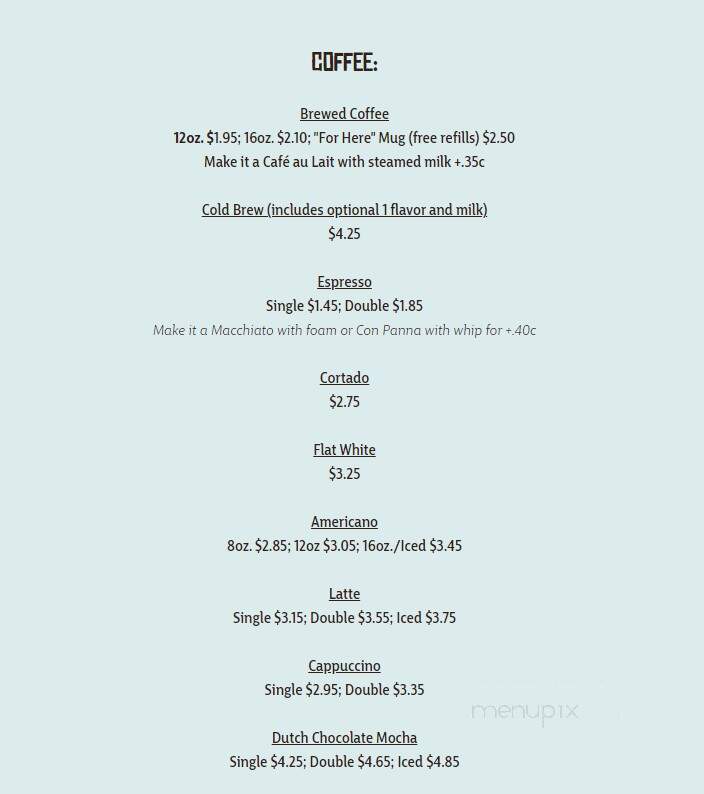 Mana Games - Lincoln, NE menu_pic