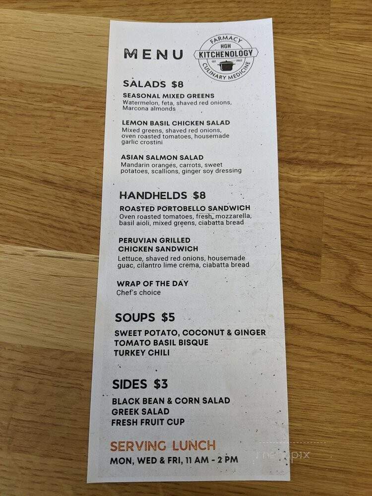 Kitchenology - High Point, NC menu_pic