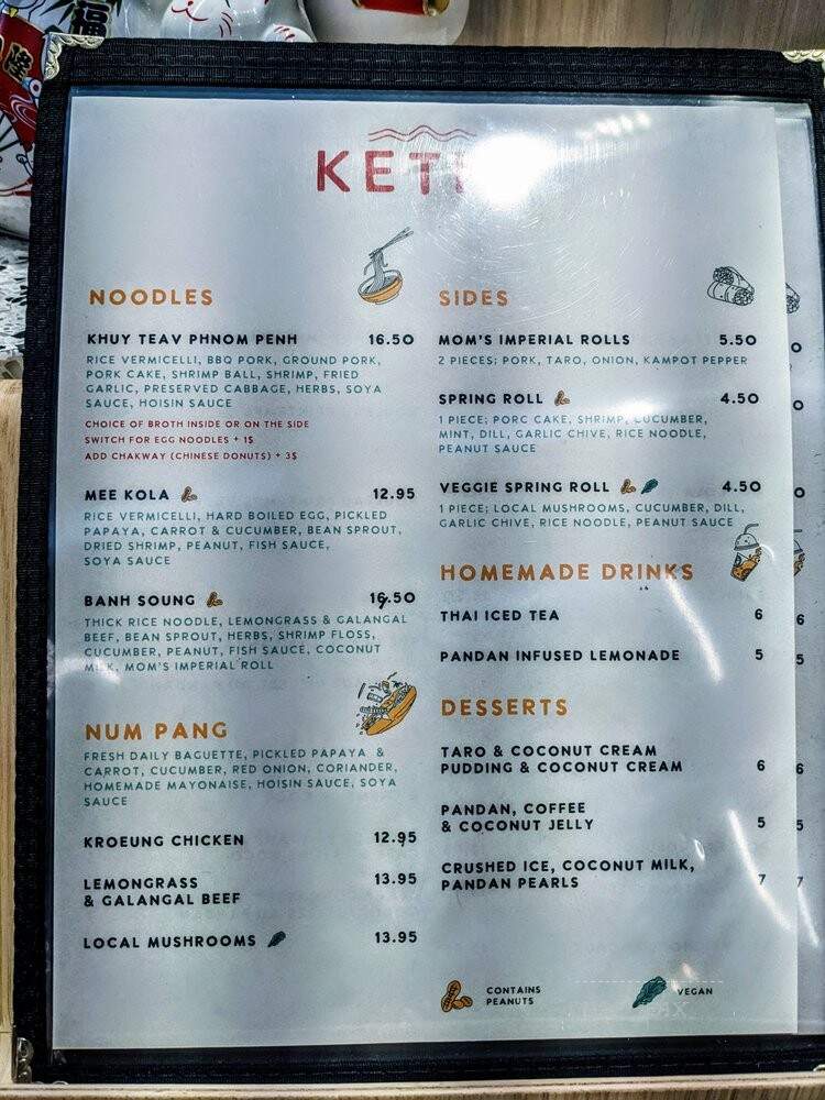 Ketiw - Verdun, QC menu_pic