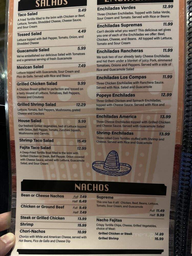 Los Compas - Blue Springs, MO menu_pic