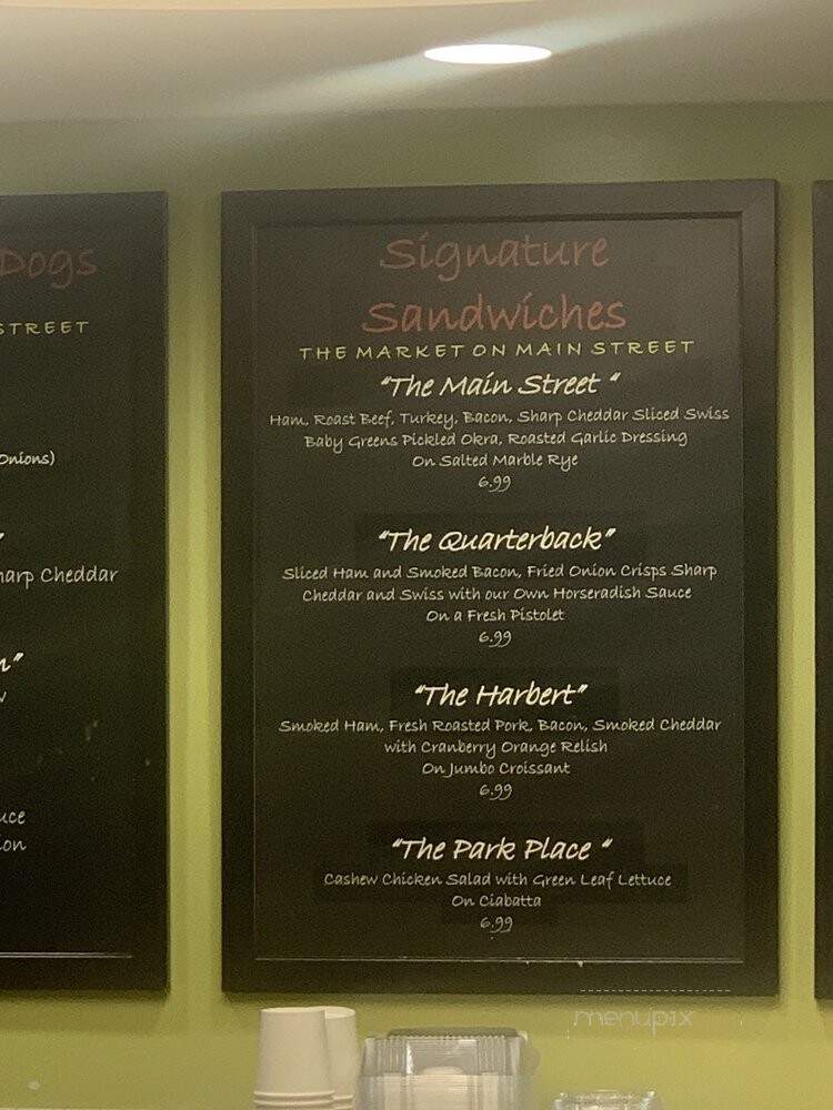 The Market on Main - Birmingham, AL menu_pic