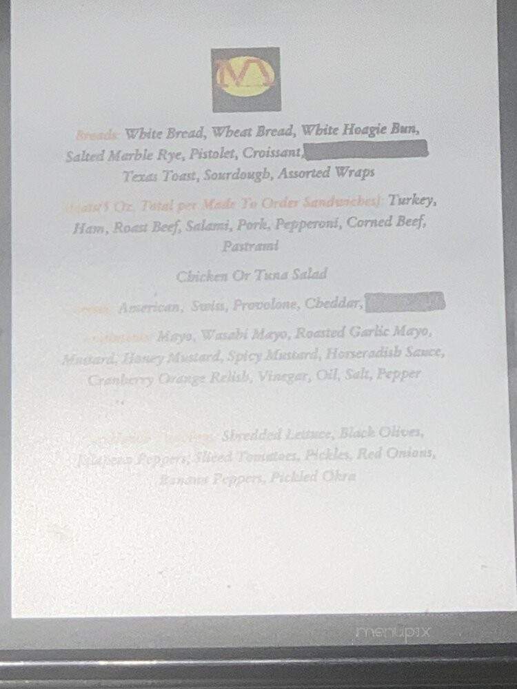 The Market on Main - Birmingham, AL menu_pic