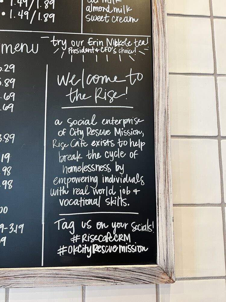 Rise Cafe - Oklahoma City, OK menu_pic