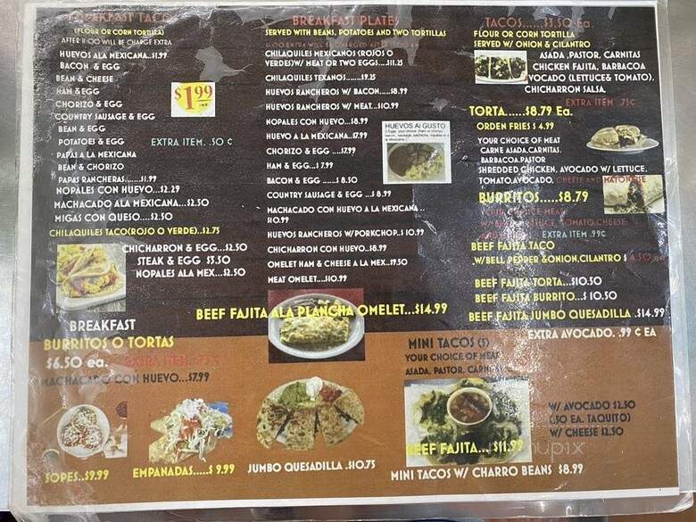 Mini Taco 35 Jalisco Style - Natalia, TX menu_pic