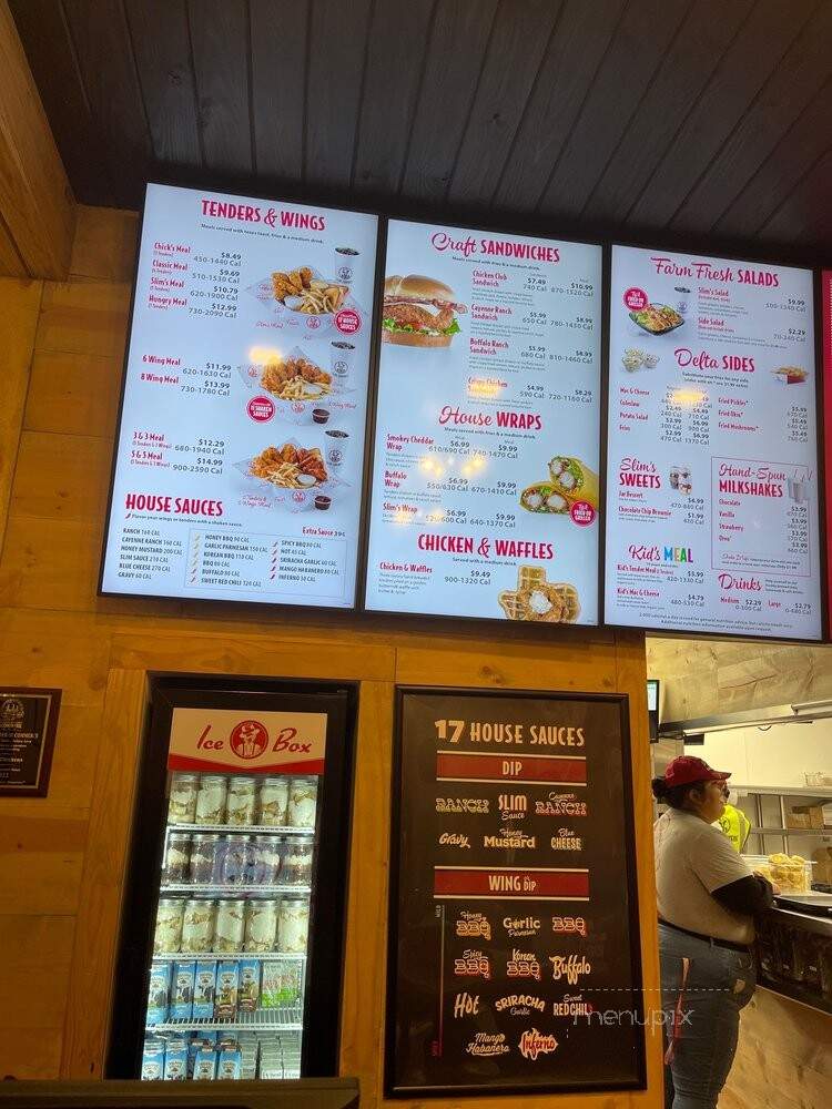 Slim Chickens - Schertz, TX menu_pic