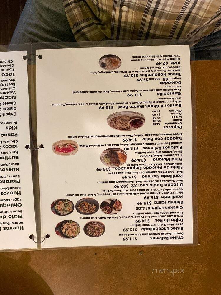 Don Chiquito's Mexican Restaurant - Denton, TX menu_pic
