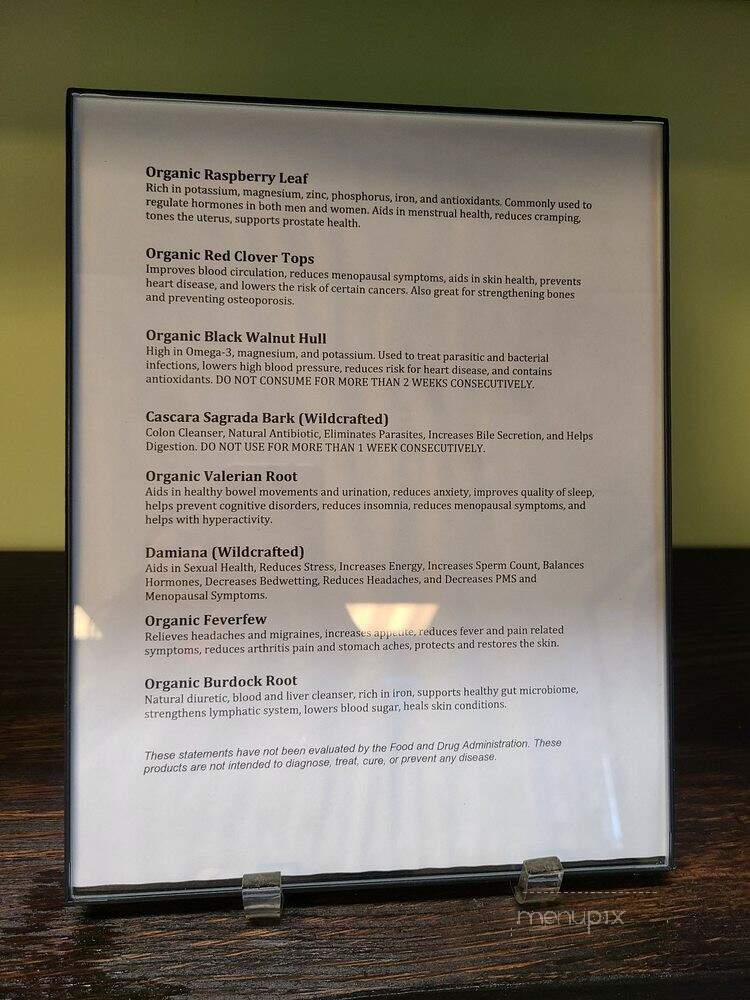 New Legacy Vegans - Oakland Park, FL menu_pic