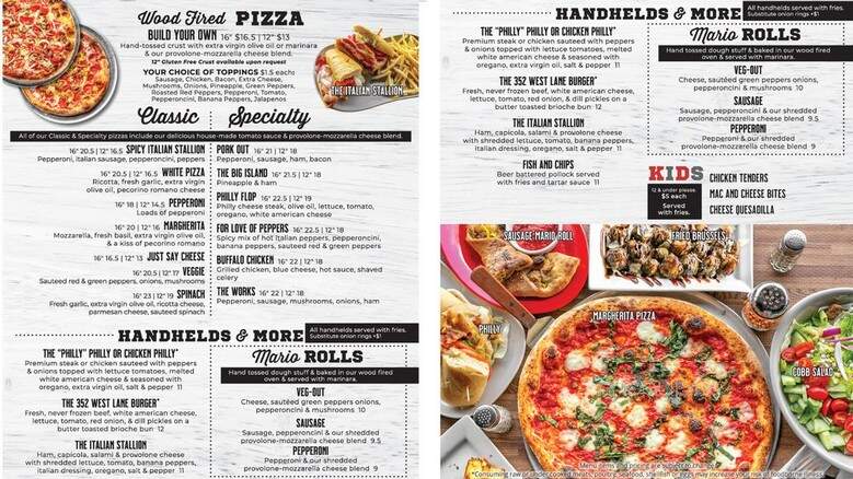 The O on Lane - Columbus, OH menu_pic