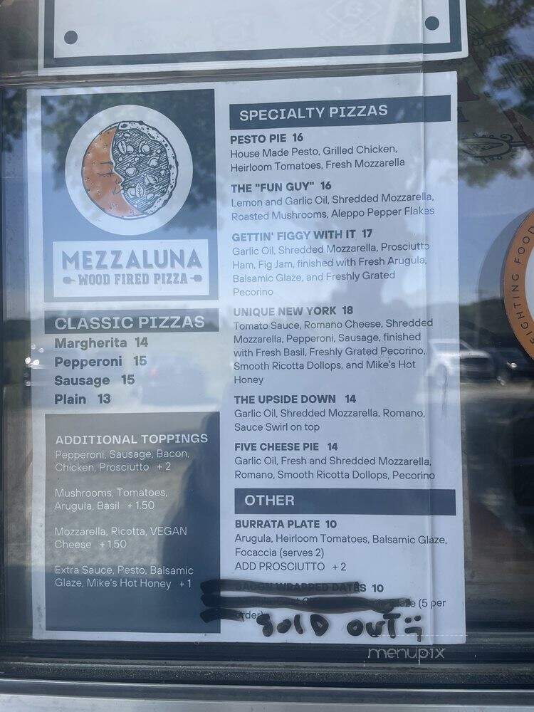 Mezzaluna Wood Fired Pizza - West Chester, PA