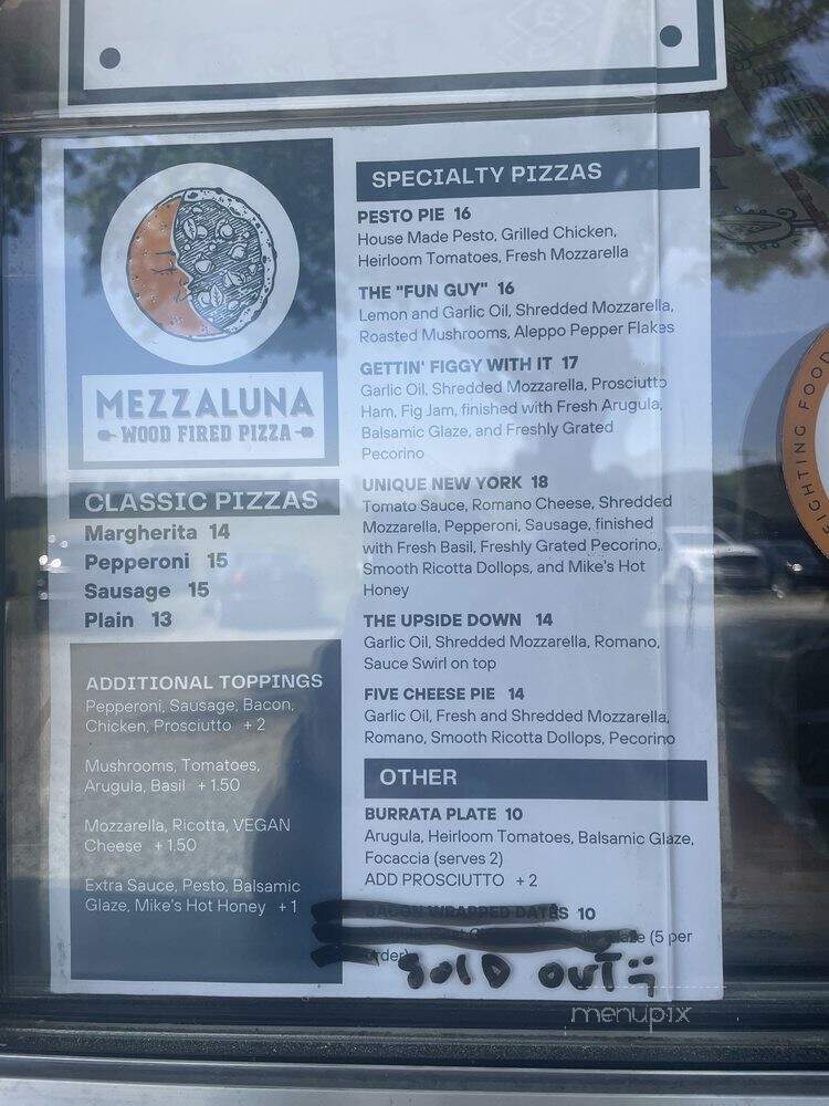 Mezzaluna Wood Fired Pizza - West Chester, PA menu_pic