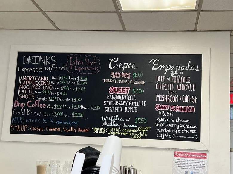 Cultura Cafe - Chicago, IL menu_pic
