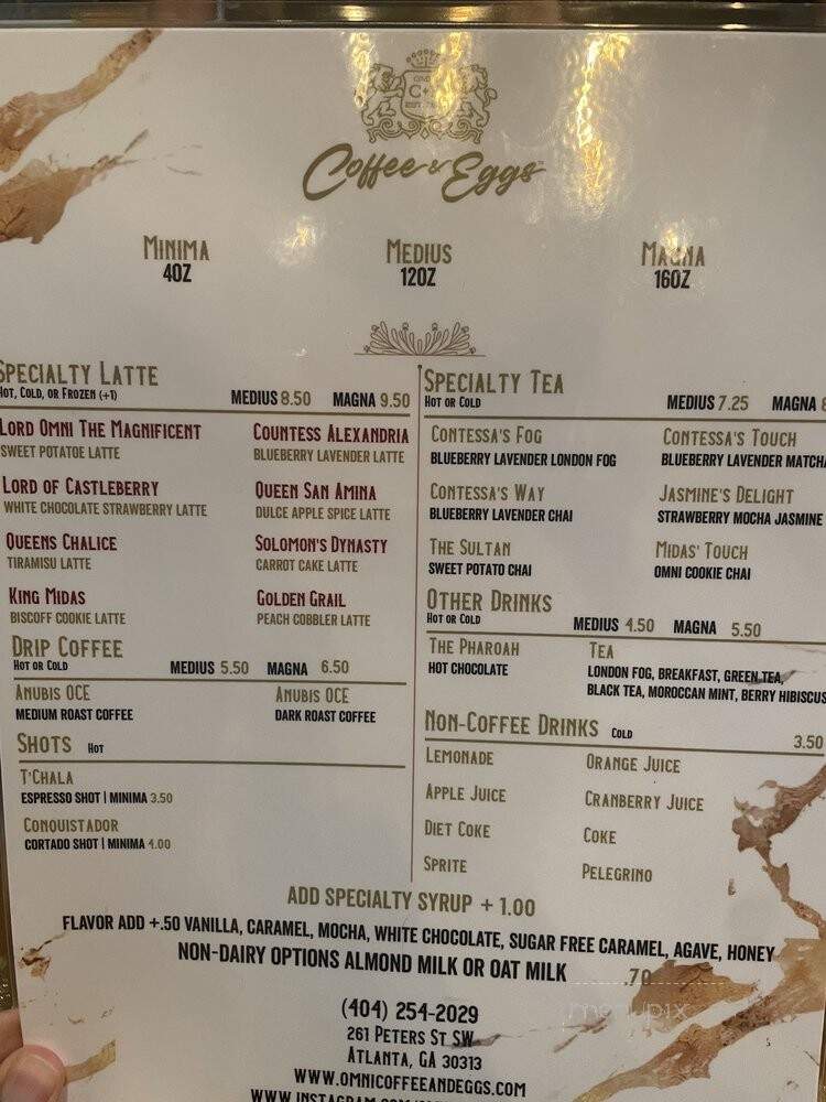 Omni Coffee & Eggs - Atlanta, GA