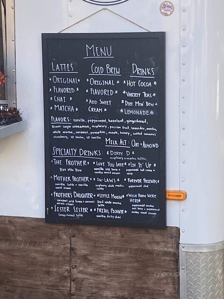The Frother's Daughter - Tallahassee, FL menu_pic