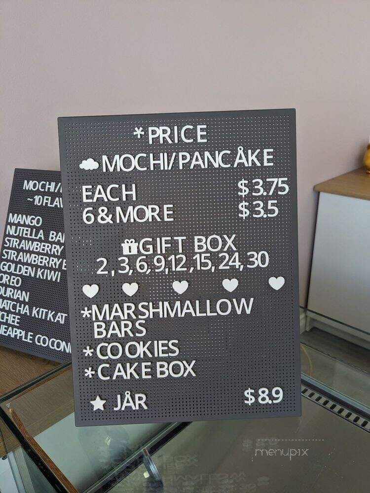 Sucree Dluxe - Richmond Hill, ON menu_pic