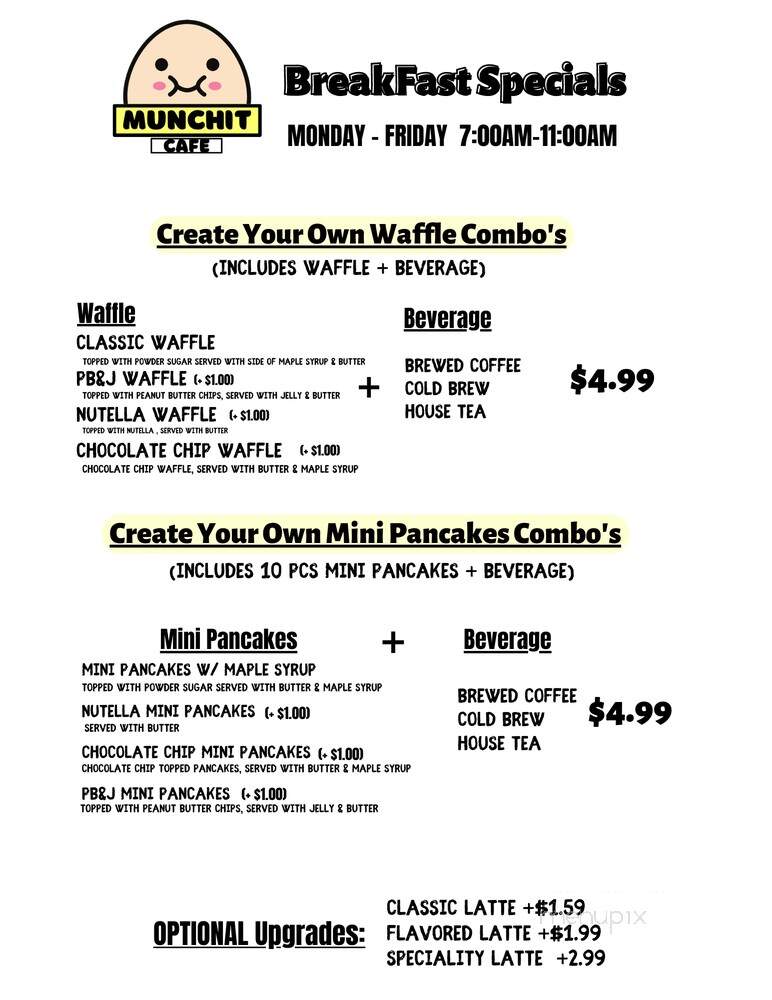 MunchIT Cafe - Raleigh, NC menu_pic