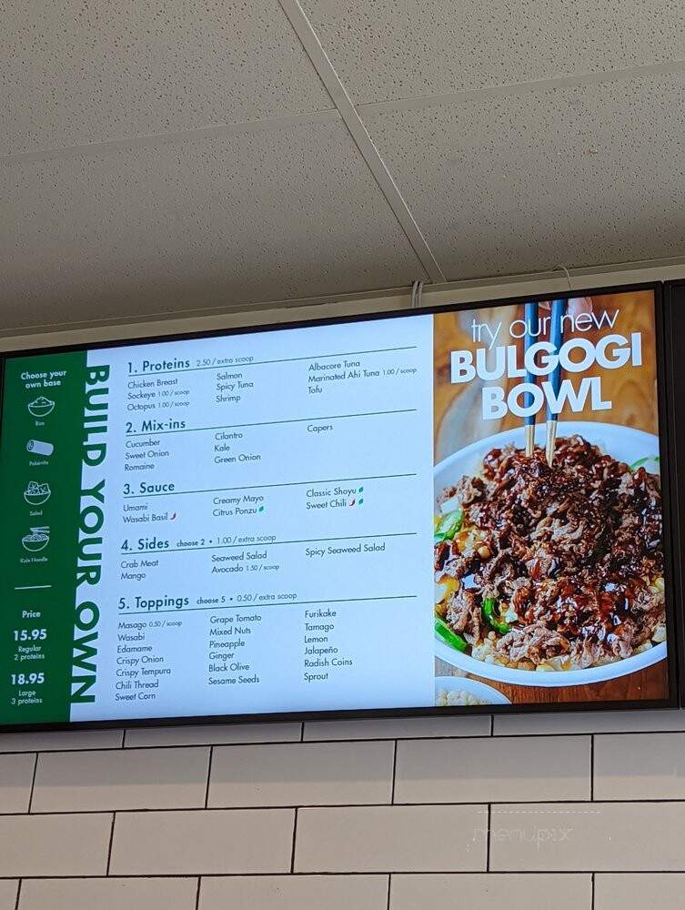 Pokerrito - Burnaby, BC menu_pic