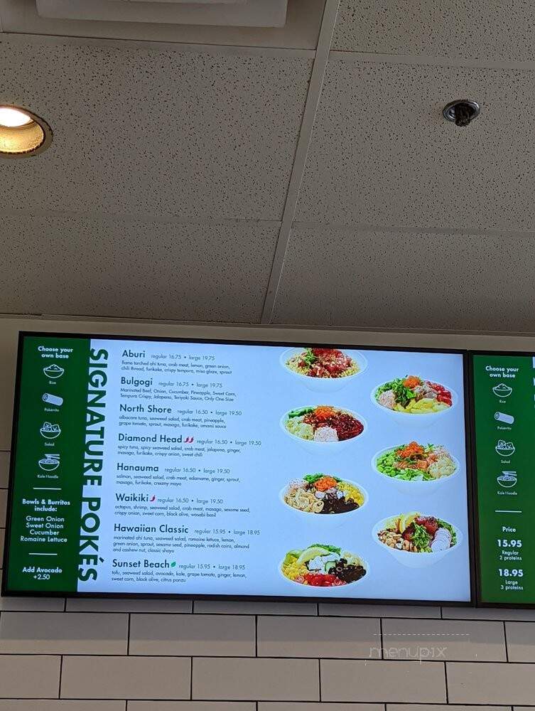 Pokerrito - Burnaby, BC menu_pic