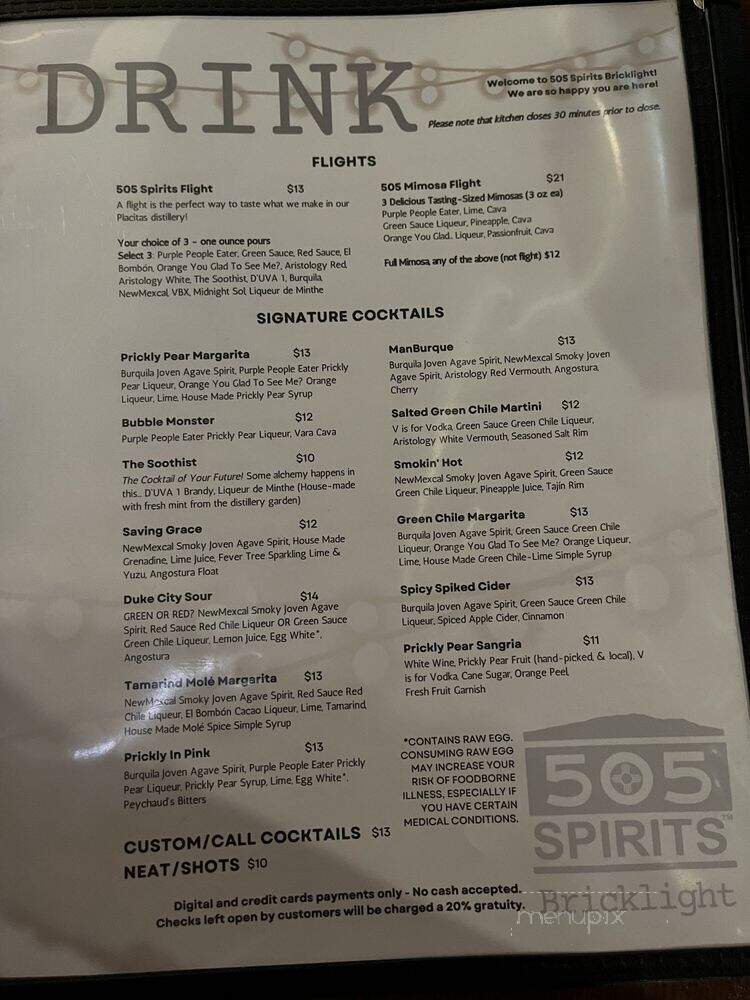 505 Spirits - Albuquerque, NM