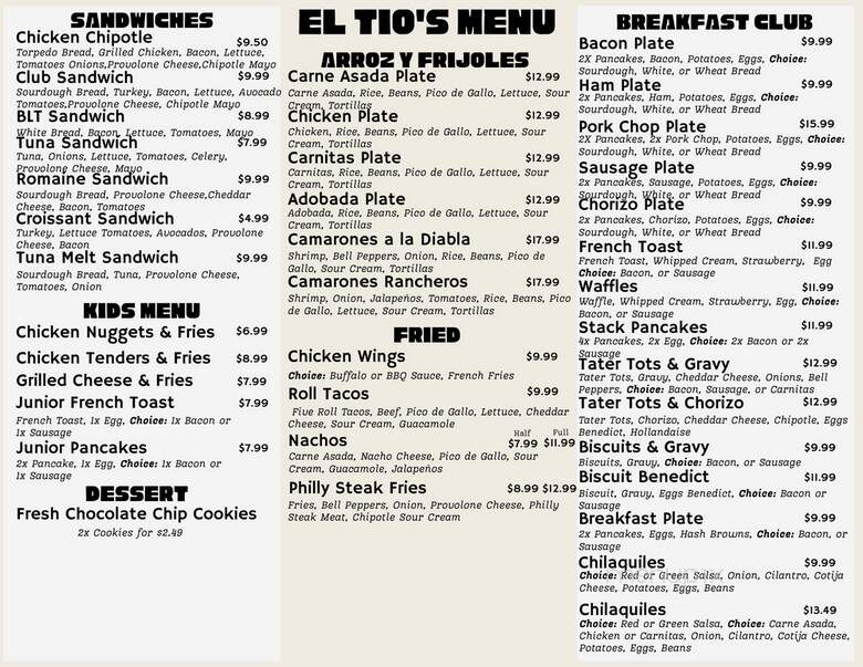El Tio's Restaurant - San Diego, CA